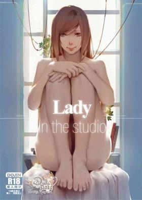 Lady in the studio