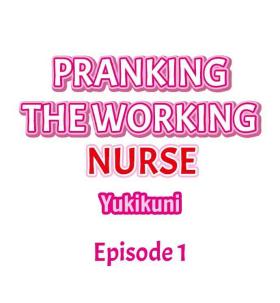 Bikini Pranking the Working Nurse Jerking