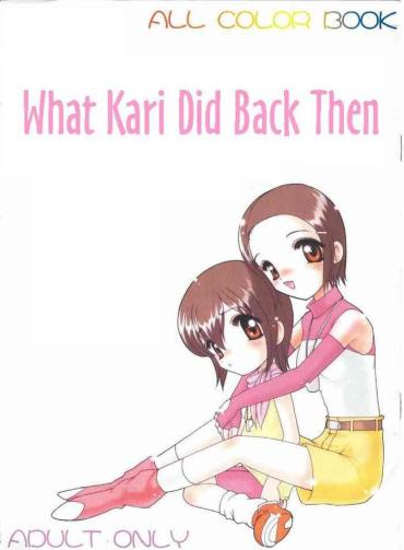 Rimming Hikari-chan To Issho | What Kari Did Back Then – Digimon Adventure Fishnet