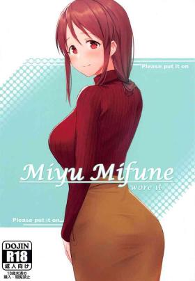 Special Locations Miyu Mifune wore it. - The idolmaster Monster Cock