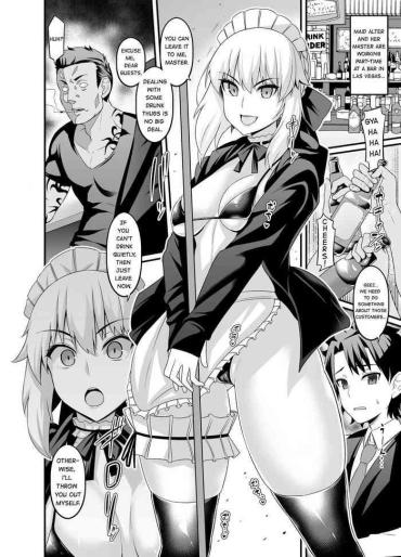 [Ankoman] Maid Alter, Bar No Beit-chuu Chinpira To Kenka Suru (Fate/Grand Order) [English] [Jagi-Sama]