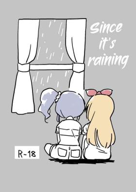 Masturbation Ame nanode | Since it's raining - Aikatsu Latex
