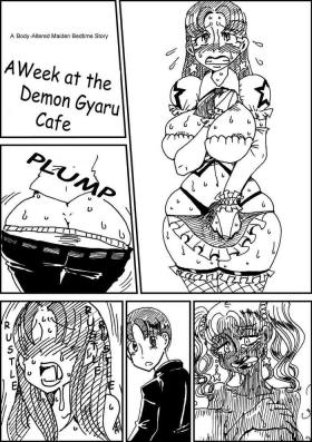 Gay College [Koganemushi] A Body-Altered Maiden Bedtime Story ~A Week at the Demon Gyaru Cafe~ / KanColle Doujinshi - Kantai collection Anime