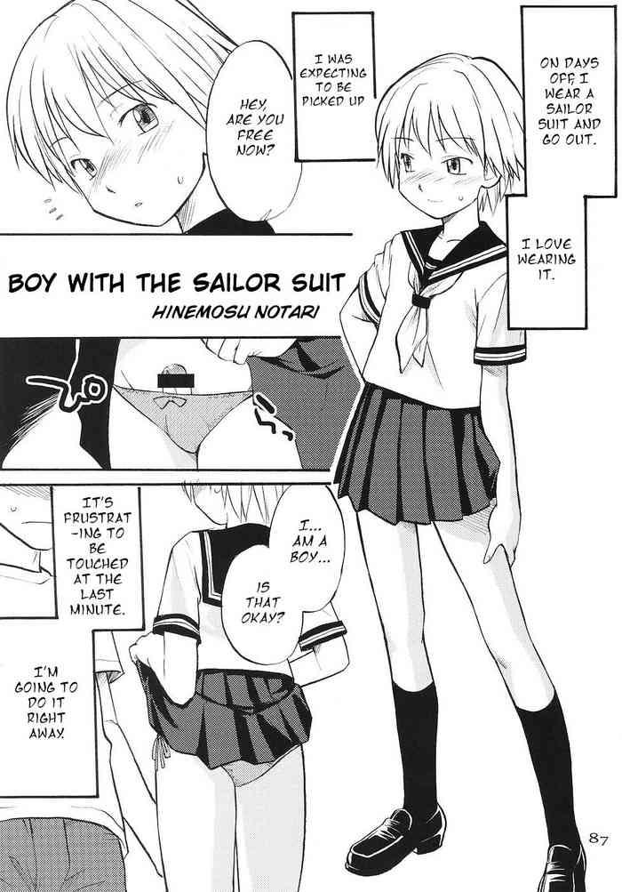 Gay Blondhair Boy with the Sailor Suit Sexteen