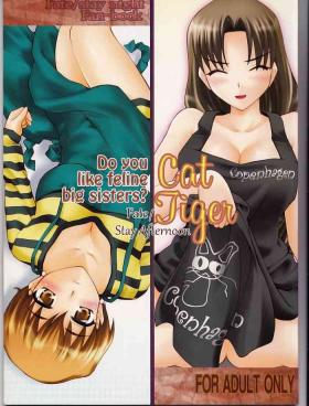Girl Fuck (COMIC1) [PURIMONO (Goyac)] Nekotora -Nekoka no Onee-san wa Suki desu ka?- | Cat Tiger: Do you like feline big sisters? Fate/Stay Afternoon (Fate/stay night) [English] [EHCOVE] - Fate stay night Amateur Porn