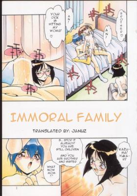 Titties Haitoku no Kazoku | Immoral family Bound