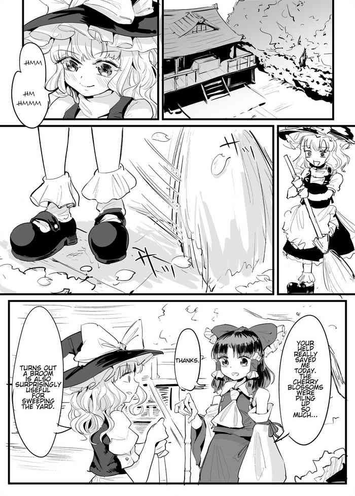 Masterbation Marisa Shokushu Manga | A Marisa Tentacle Manga - Touhou Project