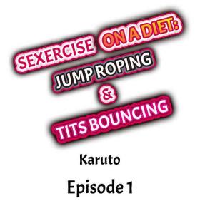 Home Sexercise on a Diet: Jump Roping & Tits Bouncing - Original Bald Pussy