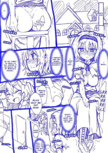 Dad Alice And Marisa's Smelly Kiss – Touhou Project Step