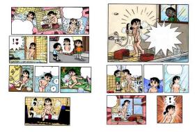 Bunda Shizuka - Doraemon Masturbate