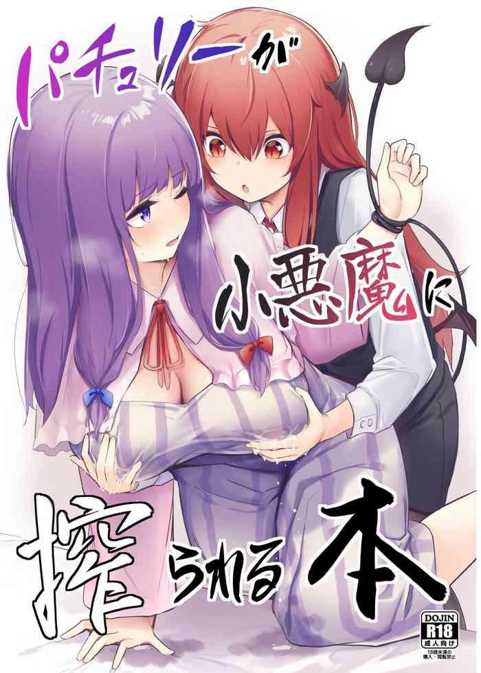 Hot Pussy Patchouli Ga Koakuma Ni Shiborareru Hon - Touhou Project