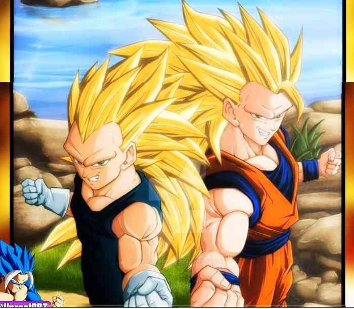 Gang Goku y Vegeta vs Janemba - Dragon ball Step