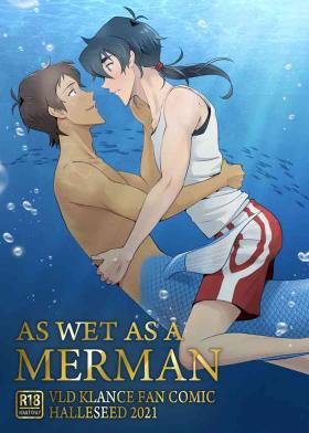 Tan As Wet As a Merman - Voltron Threesome