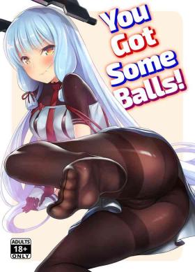 Master Kyosei Igai Arienai | You Got Some Balls! - Kantai collection Amateur Pussy