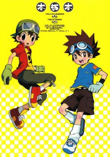 (C65) [KuruGuru DNA (Hoshiai Hilo)] Tai Taku Tai (Digimon)