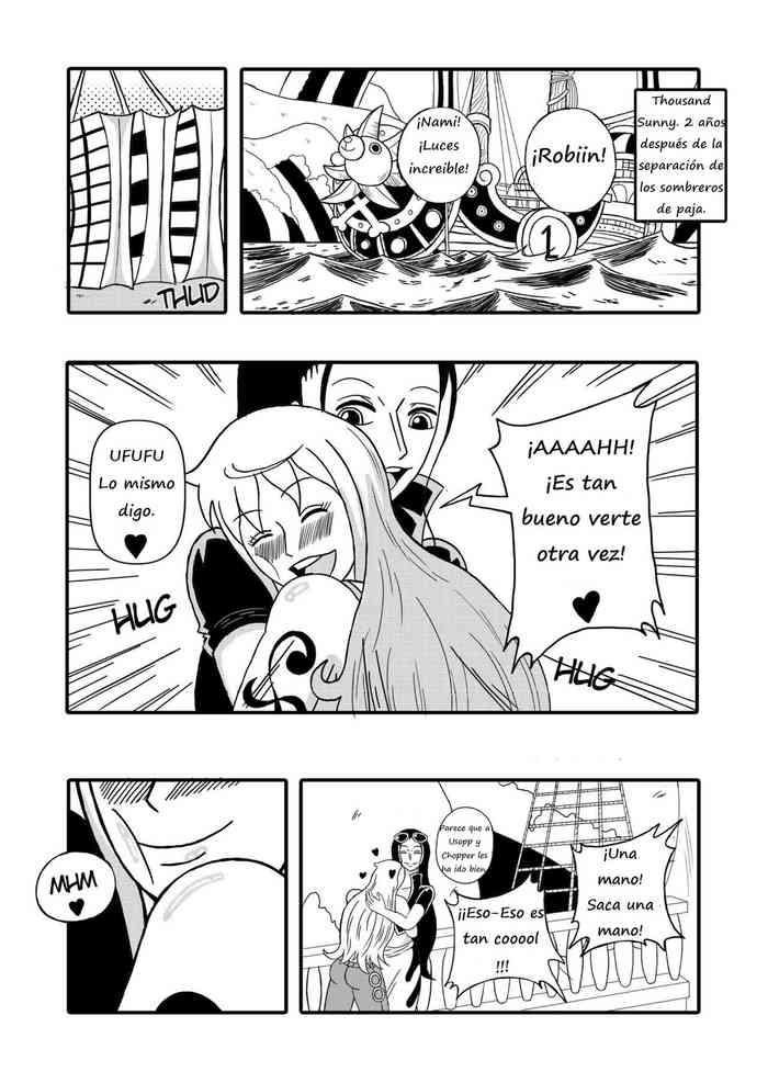 Girlfriends Robin X Nami: Reunión En El Thousand Sunny Spanish] Reyfollador - One Piece Best Blow Job Ever