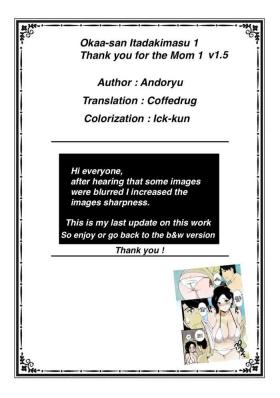 Gay Broken Andoryu - Okaa-san Itadakimasu 1 - v1.5 [English] [ick-kun] - Original Hidden Camera