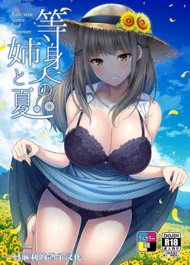 Gay Trimmed [Fujiya (Nectar)] Toushindai No Ane To Natsu – Life-size Sister And Summer [Chinese] [一只麻利的鸽子个人汉化] [Digital]  Throat Fuck
