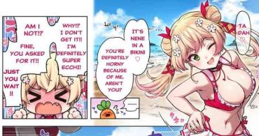 Sapphic Erotica [hiyocc] ♡♡♡with Bikini Nnc (hololive) (momosuzunene) [English] [Fanbox]+1page – Hololive