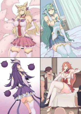 Bare [ABBB] Star Guardian Comic[Chinese]【雷电将军汉化】 - League of legends Porn Blow Jobs