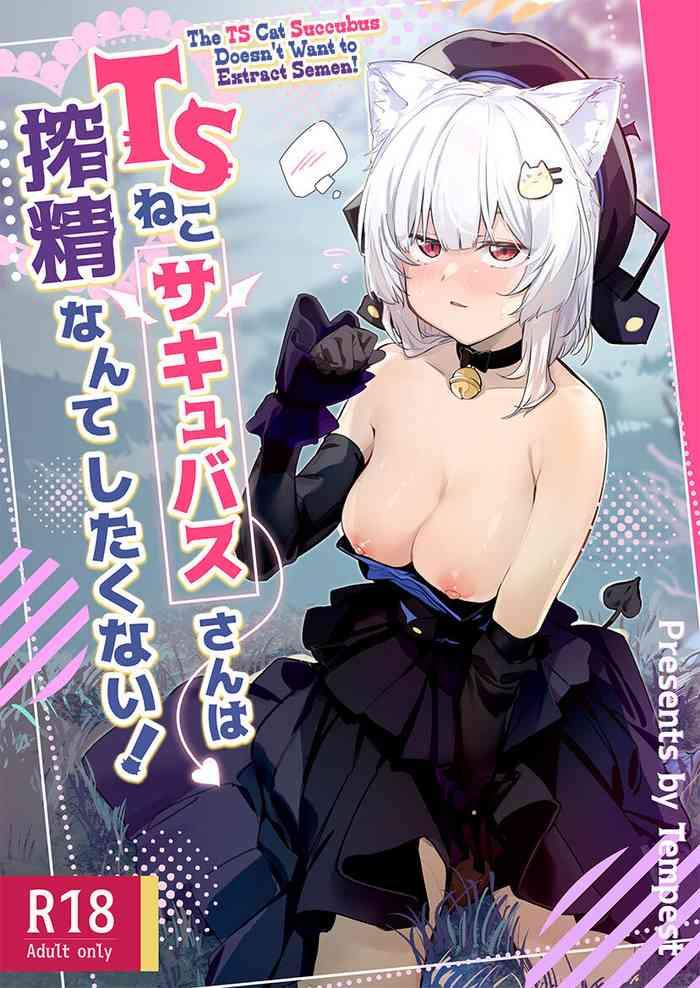 Dildos [Tempest (Uno Ryoku)] TS Neko Succubus-san Wa Sakusei Nante Shitakunai! - The TS Cat Succubus Doesn't Want To Extract Semen! [English] [Panatical] [Digital] - Original