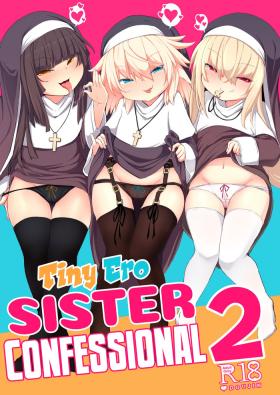 Parody Zangeshitsu no Chiisana Ero Sister 2 | Tiny Ero Sister Confessional 2 Wives