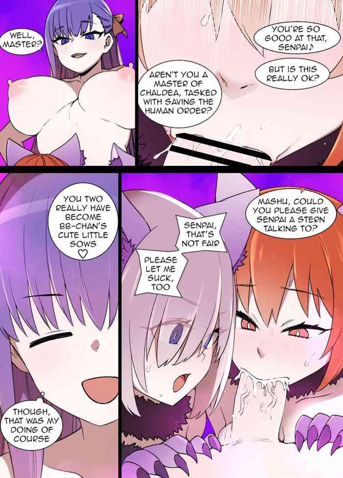 Handsome FGO Brainwashing Singularity Gudako & Mashu Bimbofication - Fate Grand Order