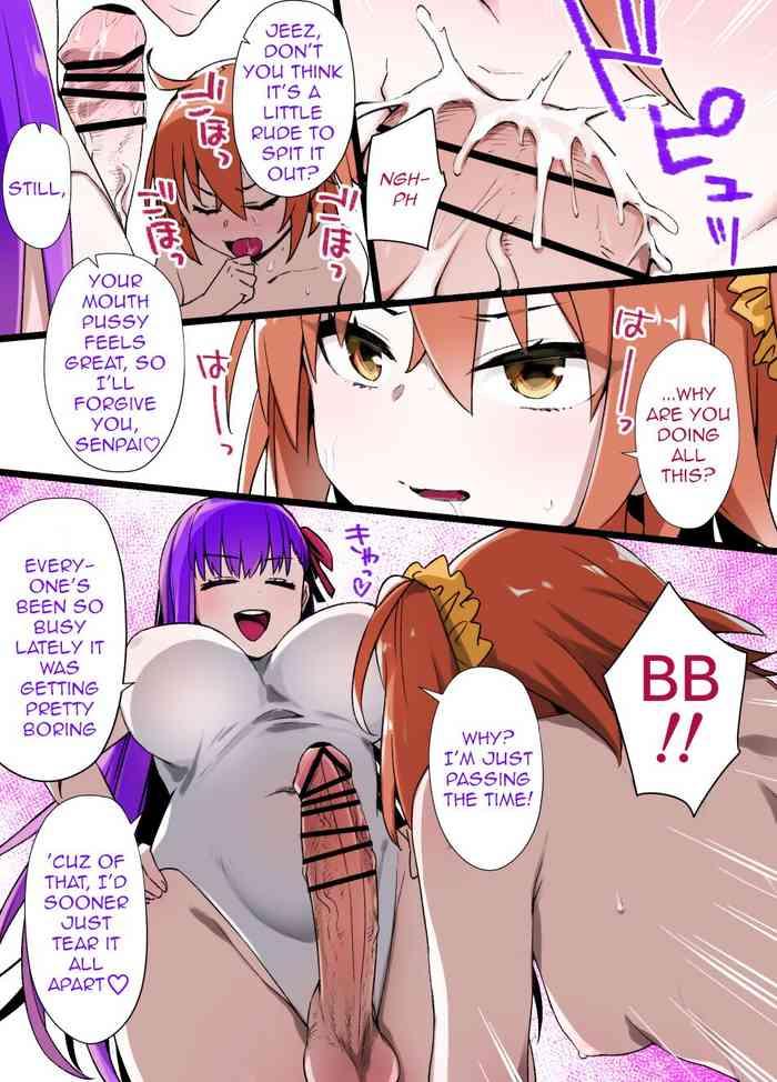 [kusayarou] A Manga Where Futanari BB Brainwashes Chaldea [English]