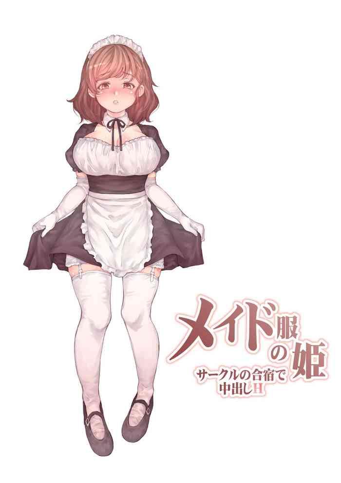 White Girl Maid-fuku No Hime Circle No Gasshuku De Nakadashi Ecchi - Original Face