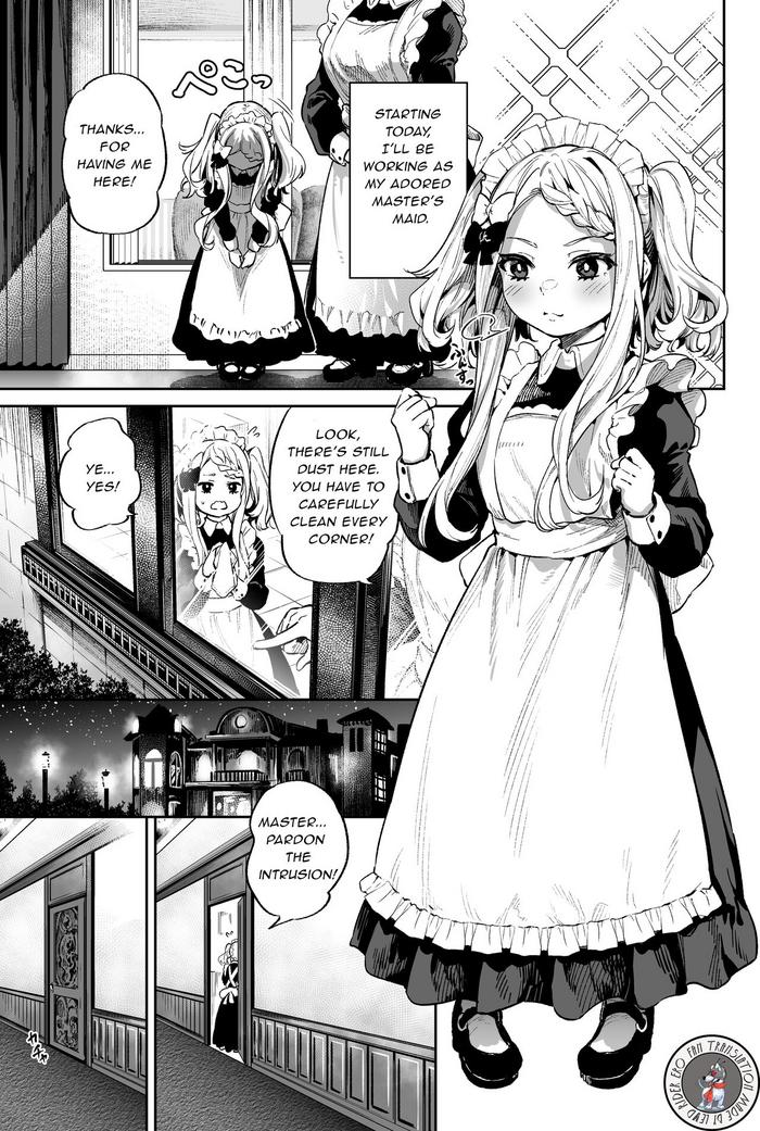 Rimjob Onaho-kei No Loli Maid | Masturbator's Loli Maid - Original