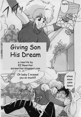 Banho Giving Son His Dream Gilf
