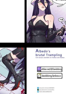 Awesome - Albedo's brutal Trampling - Overlord Lolicon