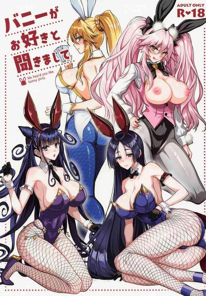 Titties Bunny Ga Osuki To Kikimashite | We Heard You Like Bunny Girls. - Fate Grand Order Family Porn