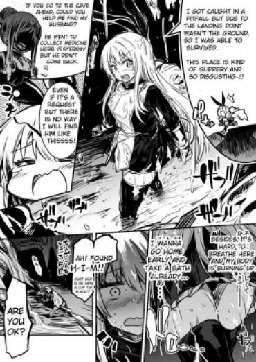 Fucking Sex Adventure-chan Who Got In Heat While Rescue A Man On Request In The Dark Pit Mucus Swamp – Original