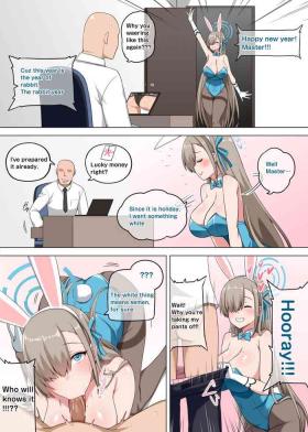 Cocksucker Asuna Bunny Girl - Blue archive Uncensored