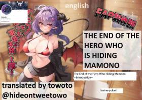 Teenies THE END OF THE HERO WHO IS HIDING MAMONO (karine_yukari) succubus seduction hero drain big breasts Free Blow Job