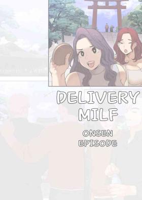 Teentube Delivery MILF Onsen episode - Original Sloppy Blow Job