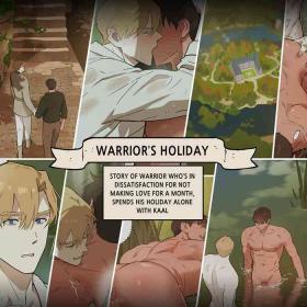 Gay Orgy Warrior's Holiday - Original Hunks