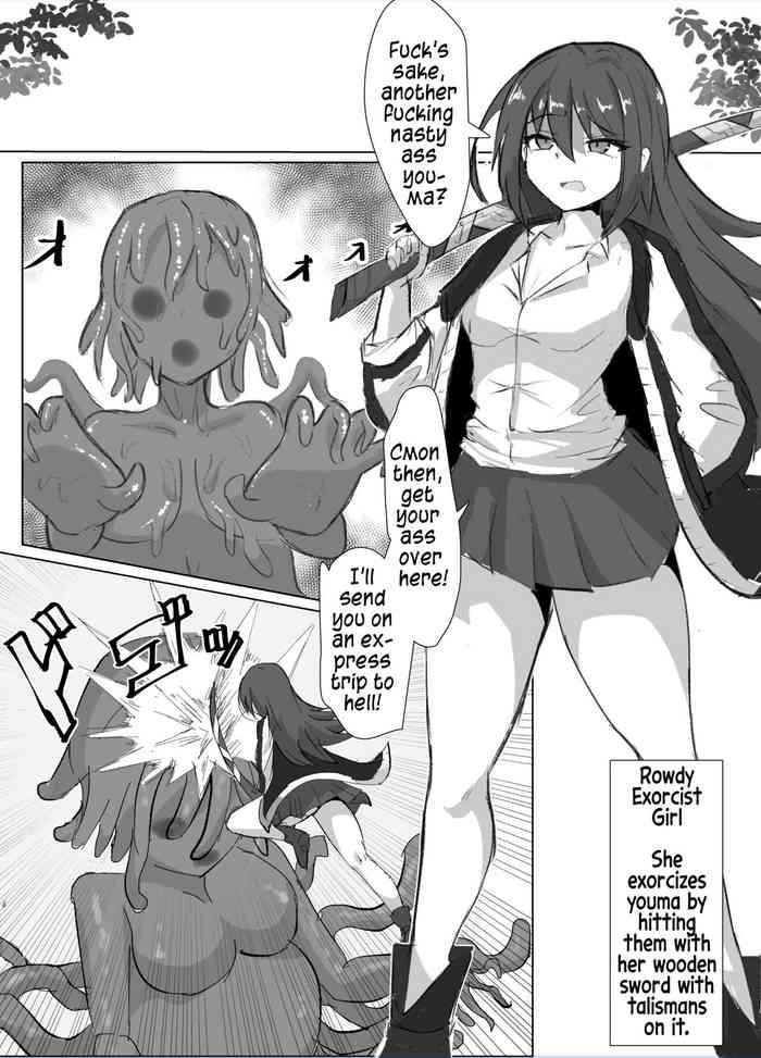 [Anomano] Yankee Taimashi-chan Naedoko Shikyuuka | A Rowdy Exorcist Girl's Transformation Into A Seedbed Womb [English] [Solas]