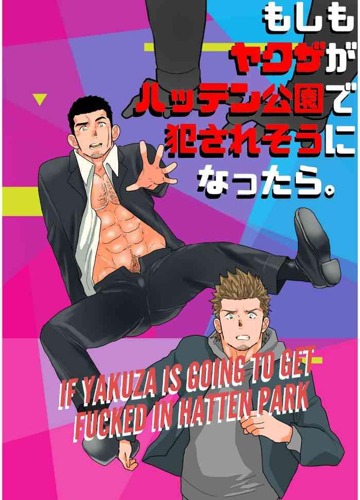 Hot Brunette Moshimo Yakuza Ga Hatten Kōen De Okasa Re-sō Ni Nattara. | What If A Yakuza Got Raped At A Gay Cruising Spot? - Original Hidden