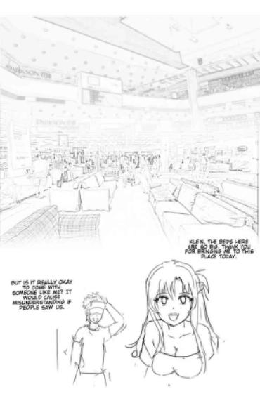 Perfect Tits Asuna And Klein Buying New Bed. – Sword Art Online