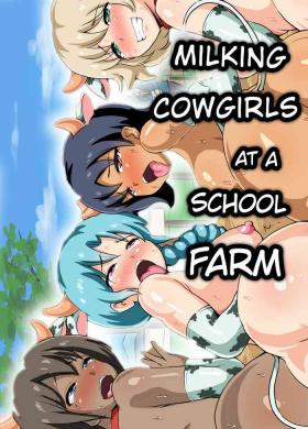 Japan Milking Cowgirls at a School Farm Big Tits