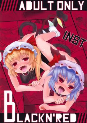 Classic BLACK'N RED - Touhou project Body Massage