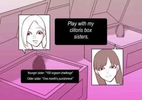 Cli Box ni Batta Oneetachi no Cli o Ijiri Taosu | Play with my clitoris box sisters.