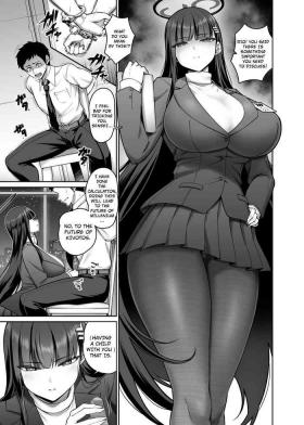 Blow Job Rio Short Manga - Blue archive Licking