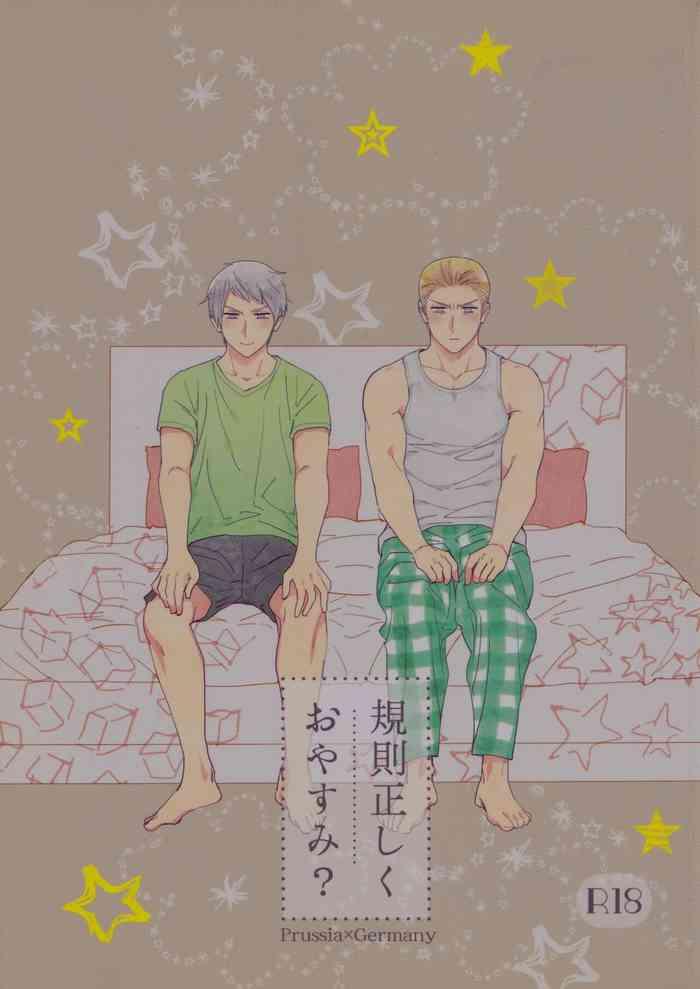 (Gijinka Oukoku 10) [Rootpia (CoQ10)] Kisoku Tadashiku Oyasumi? (Axis Powers Hetalia)