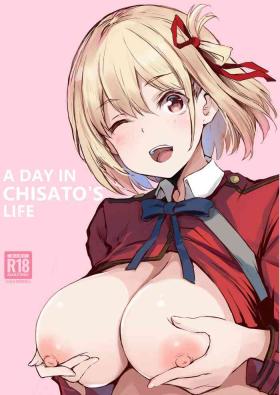 Interracial Chisato no 1-nichi | A Day in Chisato's Life - Lycoris recoil T Girl