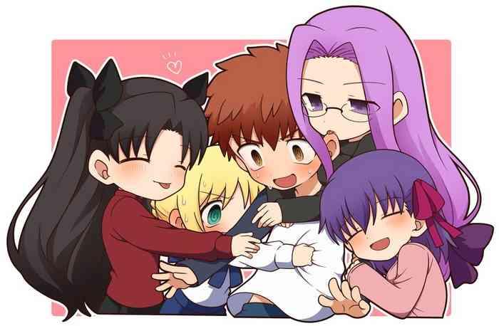 [Angel] Shirou X Saber, Rin, Sakura And Rider