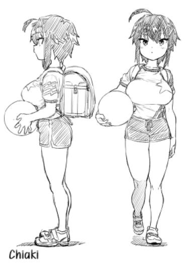 Pakistani Chiaki-chan Rakugaki – Original Dom