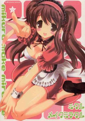 Pelada mikuru make miracle - The melancholy of haruhi suzumiya | suzumiya haruhi no yuuutsu Petite Porn